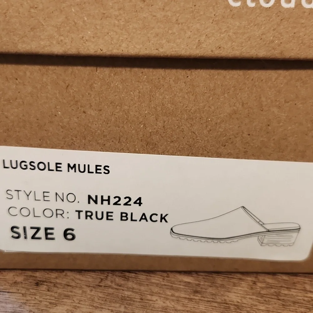 Madewell Black Leather Women's Mules - Picture 8 of 8